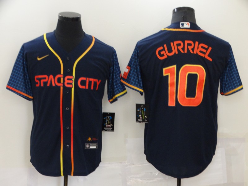Astros 10 Yuli Gurriel Navy Nike 2022 City Connect Cool Base Jersey,We sell and wholesale Astros 10 Yuli Gurriel Navy Nike 2022 City Connect Cool Base Jersey on line form chian!
